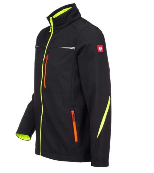 Kurtka Softshell Engelbert Strauss e.s.motion 2020 czarny - obrazek 3