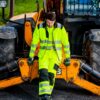 Kurtka odblaskowa robocza Softshell T402 - obrazek 6