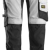Spodnie Snickers Stretch AllroundWork 6241 białe - obrazek 2