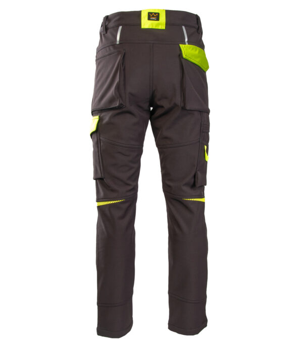Spodnie robocze ocieplane softshell Rival Seven Kings - obrazek 3