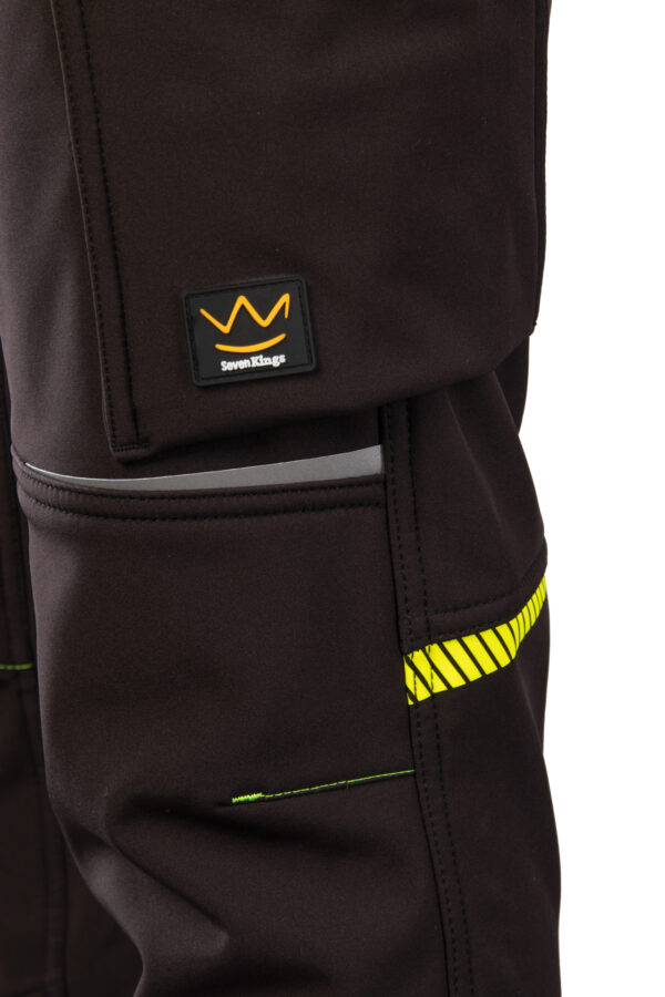 Spodnie robocze ocieplane softshell Rival Seven Kings - obrazek 6