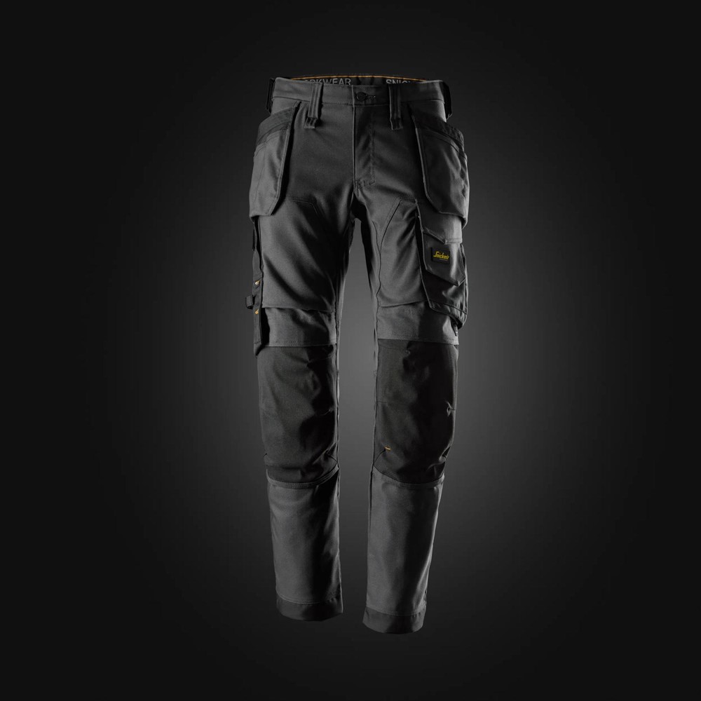 Spodnie Snickers Workwear 6244 Canvas Stretch - obrazek 3