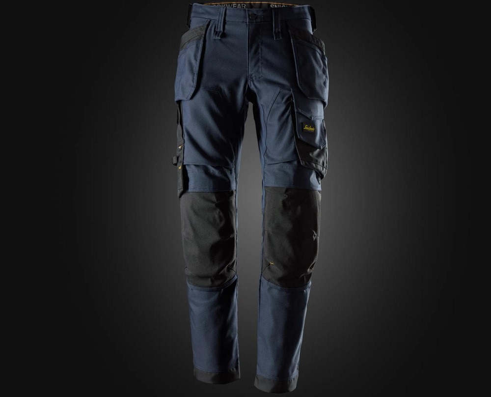 Spodnie Snickers Workwear 6244 Canvas Stretch - obrazek 3