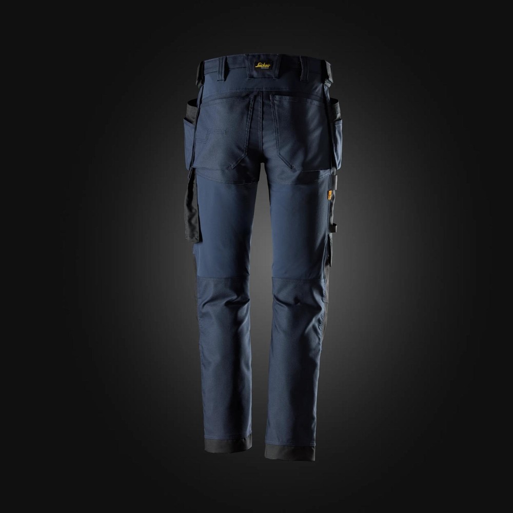 Spodnie Snickers Workwear 6244 Canvas Stretch - obrazek 2