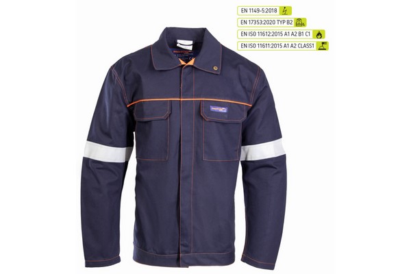 Bluza spawalnicza trudnopalna multinorm Proflam