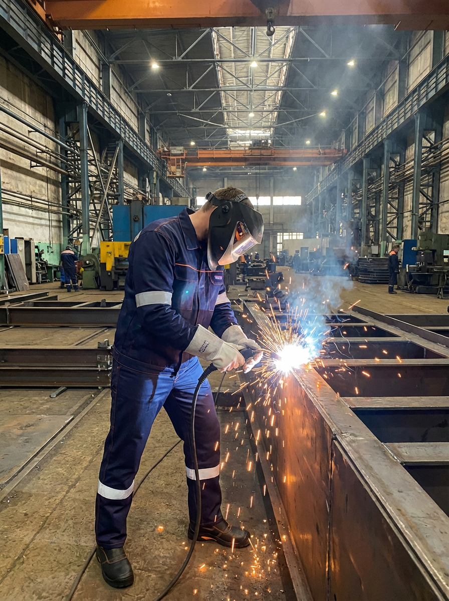 Spodnie spawalnicze trudnopalne multinorm Proflam - obrazek 3