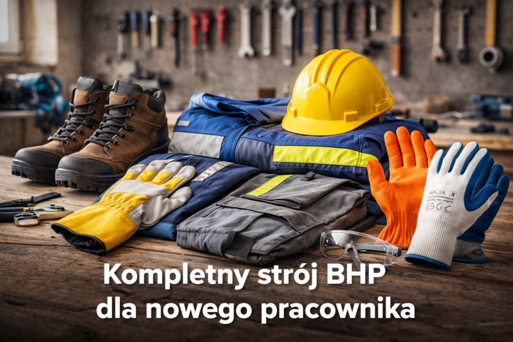 Kompletny strój BHP dla nowego pracownika – co powinien zawierać?