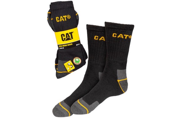 Skarpety robocze wysokie CAT 3-pak
