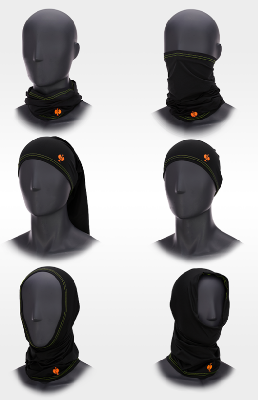 Komin wielofunkcyjny UV e.s.trail Engelbert Strauss - obrazek 3